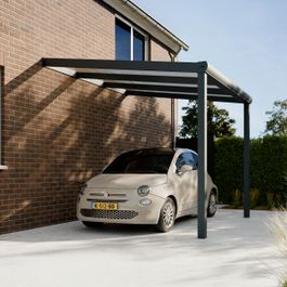 Pratt & Söhne Original Carport Klar Polycarbonat 16 mm 3 x 3 m
