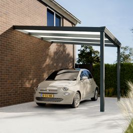 Pratt & Söhne Classic Carport Opal Polycarbonat 16 mm 3 x 3,5 m