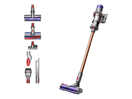 DYSON V10 Absolute kabelloser Staubsauger (Nickel/Kupfer, 0,76 l, Akkulaufzeit: 60 min)
