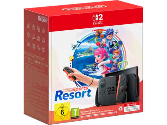 NINTENDO Switch 2 Konsole + Nintendo Switch Sports Resort-Set