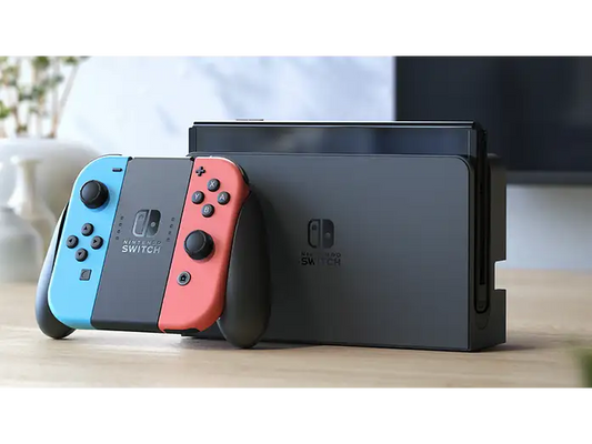 NINTENDO Switch (OLED-Modell) Neon-Rot/Neon-Blau