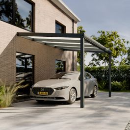 Pratt & Söhne Original Carport Opal Polycarbonat 16 mm 4 x 3 m