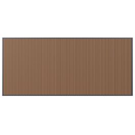 Rockford Carport Seitenwand 5,3 m mit geschlossener WPC Wand Holzoptik