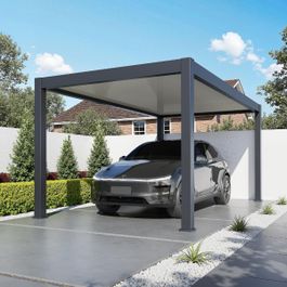 Rockford freistehende Carport mit Aluminiumdach 3 x 5,3 m