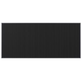 Rockford Carport Seitenwand 5,3 m mit geschlossener WPC Wand anthrazit