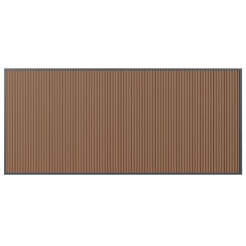 Rockford Carport Seitenwand 5,3 m mit geschlossener WPC Wand anthrazit