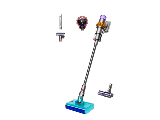 DYSON V15s Detect Submarine kabelloser Nass- und Trockensauger (Nickel, 0,77 l, Akkulaufzeit: 60 min)
