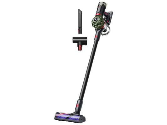 DYSON V8 Cyclone kabelloser Staubsauger (Schwarz/Grün, 0,5 l, Akkulaufzeit: bis zu 60 Minuten)