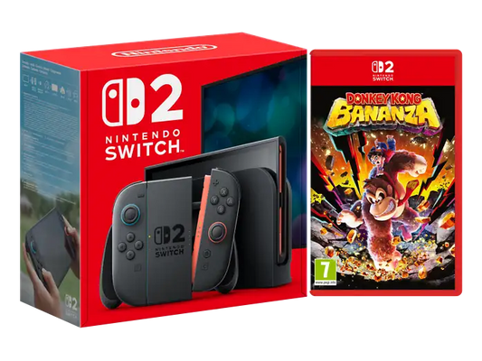NINTENDO Switch 2 Konsole + Donkey Kong Bananza (Standard-Edition, 256 GB)