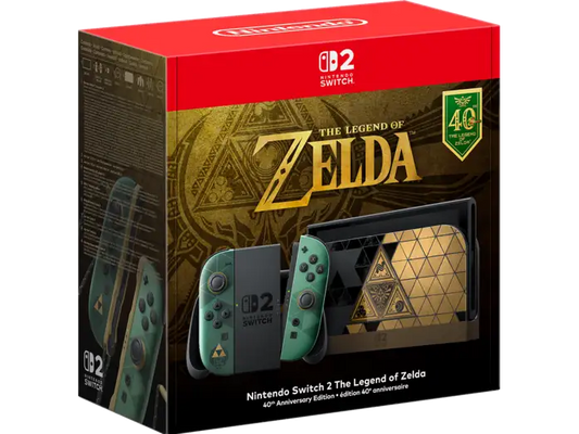 NINTENDO Switch 2 Konsole – The Legend of Zelda: Edition zum 40. Jubiläum