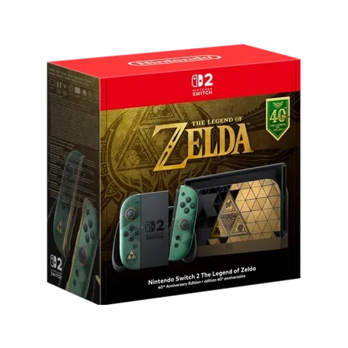 NINTENDO Switch 2 Konsole – The Legend of Zelda: Edition zum 40. Jubiläum