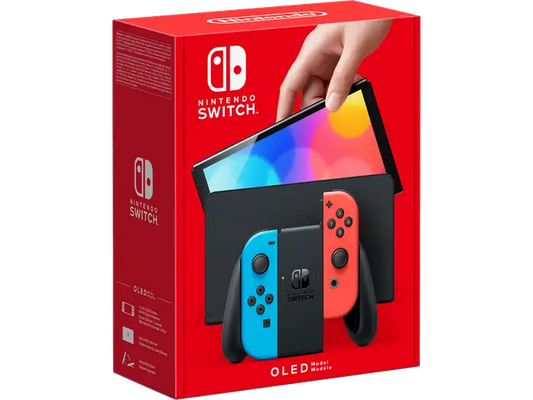 NINTENDO Switch (OLED-Modell) Neon-Rot/Neon-Blau