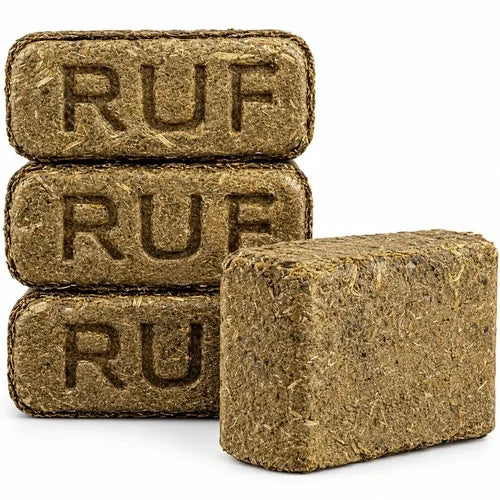 RUF Rindenbriketts Gluthalter 432kg | 36 x 12kg Nachtwächter Palette