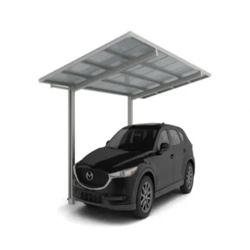 Ximax Carport Linea-60 Edelstahl-Look