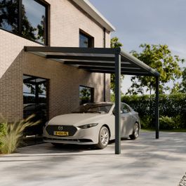 Pratt & Söhne Original Carport Klar Polycarbonat 16 mm 4 x 3 m