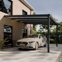 Pratt & Söhne Classic Carport Klar Polycarbonat 16 mm 4 x 4 m