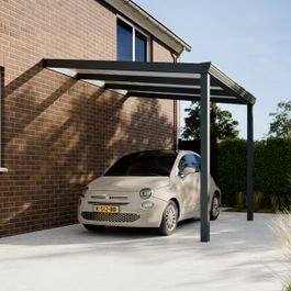Pratt & Söhne Classic Carport Klar Polycarbonat 16 mm 3 x 3 m